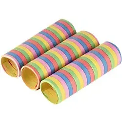 PAPSTAR Luftschlangen 18621 Papier, recycled 3 Stück