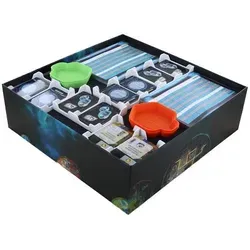 Feldherr Organizer für Planet Unknown - Grundspielbox (ORG234) - Praktischer Organizer für Gesellschaftsspiele, der das gesamte Spielmaterial von Planet Unknown sicher verstaut und für schnellen Zugriff sorgt.