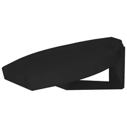 fossi3D Wandhalter Wandhalterung kompatibel für BlueBrixx 104179 Star Trek Borg-Kubus schwarz