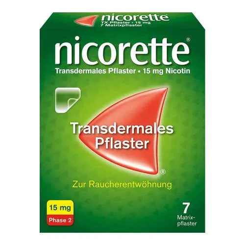 Nicorette TX Pflaster 15 mg – 7 Stück - Suchterkrankungs-Medikamente, helfen effektiv beim Rauchstopp und lindern Entzugserscheinungen für einen leichteren Ausstieg.