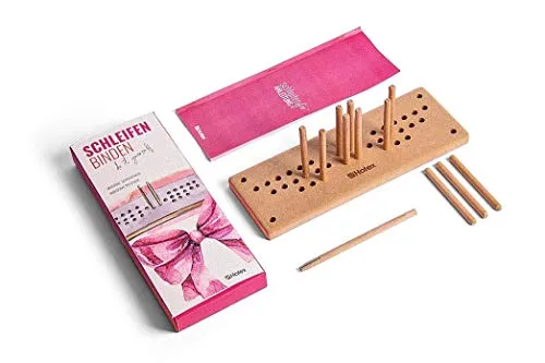Kreativpackung/Schleifenfix inkl. Rosenfix - ideal zum Binden von Schleifen und Rosen aus Bändern