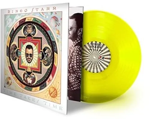 Ringo Starr Time Takes Time YELLOW VINYL, OBI NEW OVP JAPAN RCA Vinyl LP