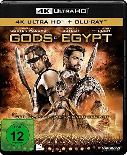 Gods of Egypt (4K Ultra HD) + (Blu-ray)
