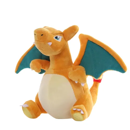 Glurak Plüschtier 20 cm – Pokémon Kuscheltier – Weiches Spielzeug zum knuddeln