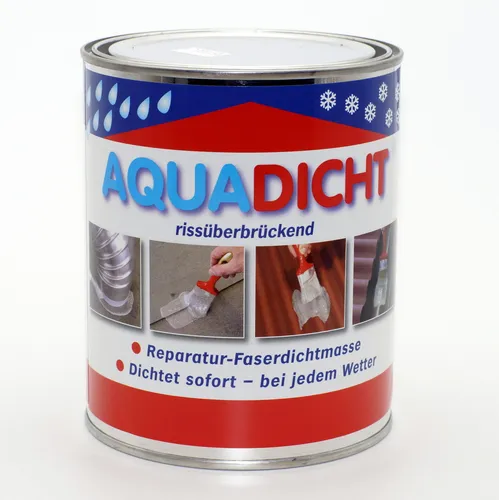 Reparatur-Dichtmasse, faserverstärkt 14,95€/L) AQUA-DICHT TRANSPARENT (1 Liter