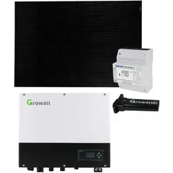 Growatt 3kWp Glas Glas PV-Anlage mit SPH3000TL BL-UP - Effiziente 3kWp PV-Anlage ohne Speicher, ideal für nachhaltige Energieerzeugung und senkt Ihre Stromkosten.