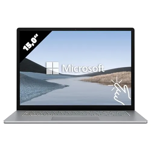 Microsoft Surface Laptop 3 15" | 15,0 Zoll | Intel Core i7 1065G7 @ 1,3 GHz | 16 GB DDR4 | 250 GB SSD | 2496 x 1664 | Touchscreen | Windows 11 Professional (Generalüberholt)