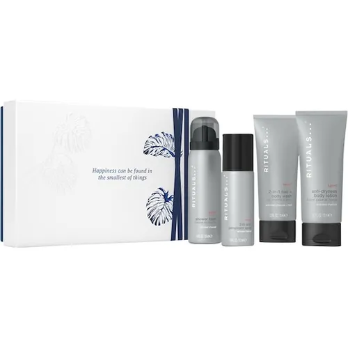 Homme Small Gift Set 2025 - Ganzkörperpflege für einen erfrischten Start in den Tag – mit Duschschaum, 2-in-1 Shampoo, Körperlotion und Antitranspirant für 24-Stunden-Schutz.