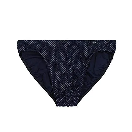 HOM Herren Mikro Slip Max Unterwäsche, Navy, L EU - Herren-Slips aus weicher, kühlender Mikrofaser. Die Mikro-Slip-Form bietet optimalen Sitz ohne Aufrollen und sorgt für ein angenehmes Tragegefühl.