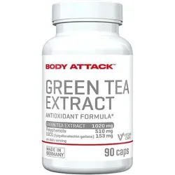 Body Attack Green Tea Extract - 90 Kapseln