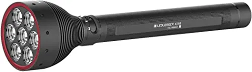 LED Lenser® X21R.2 Taschenlampe - Leistungsstarke Taschenlampe mit hochwertigem Material für hohe Robustheit und lange Lebensdauer – ideal für alle Outdoor-Abenteuer.