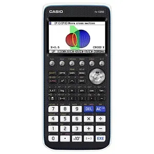 CASIO FX-CG50 Grafikrechner - Farb-Display mit 384 x 216 Pixeln, effiziente mathematische Funktionen und Abschaltautomatik