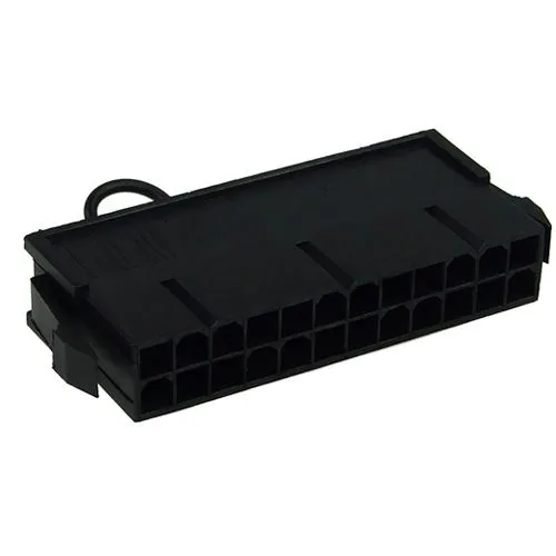Phobya ATX-Überbrückungsstecker (24 Pin) - Schwarz
