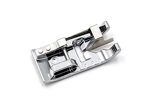 vhbw Nähmaschine Ersatzteil Zubehör Kantenfuß mit Mittelführung Nähmaschine Pfaff Hobby 301, 307, 309, 1020, 1030, 1032, 1040, 1042, 1122, 1132, 1142