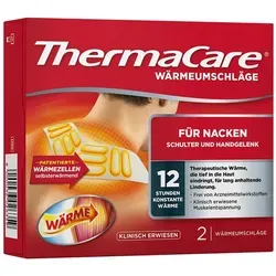 ThermaCare® Nacken Wärmepflaster - Kälte- & Wärmetherapie, gezielte Linderung von Nackenschmerzen mit 12 Stunden therapeutischer Tiefenwärme für optimale Entspannung und Flexibilität.