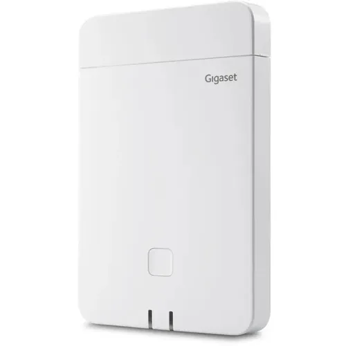 Gigaset-Pro DECT-Basisstation N670 IP Pro - VoIP-Basis für bis zu 20 Mobilteile, ideal für kleine und mittlere Büros mit sicherer Verschlüsselung und Zero-Touch-Einrichtung