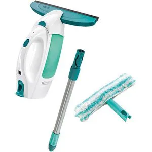 LEIFHEIT Dry Clean Fenstersauger - Akku-Fensterreiniger mit 35 Min. Laufzeit, kabellos und mühelos für strahlende Sauberkeit in Büro und Zuhause