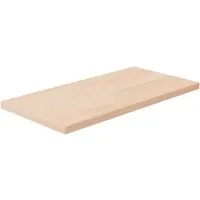 vidaXL Regalboden 40x20x1,5 cm Unbehandeltes Massivholz Eiche 342920