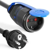 hb-digital 10m Verlängerungskabel für Außenbereich H07RN-F - Robustes Verlängerungskabel für den Außenbereich – ideal für Garten und Baustellen. Mit IP44-Schutzklasse und sicherem CEE-Stecker für zuverlässige Stromversorgung.