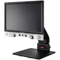 Eschenbach vario DIGITAL FHD Advanced 22" tragbares Bildschirmlesegerät - Lupen mit 22" Full HD Display, ideal für beste Lesekomfort mit Dynamic Line Scrolling und schwenkbarer Kamera für vielseitige Nutzung.