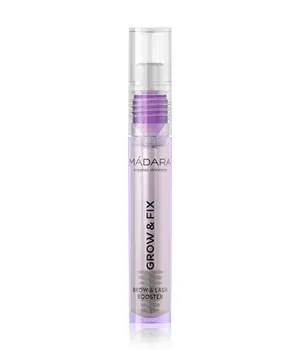 MÁDARA Organic Skincare Grow & Fix Brow & Lash Booster 4 ml - Hyaluron Serum & Creme, doppeltes Augenbrauen- und Wimpernserum für Länge, Glanz und Volumen – für voller aussehende Brauen und Wimpern.