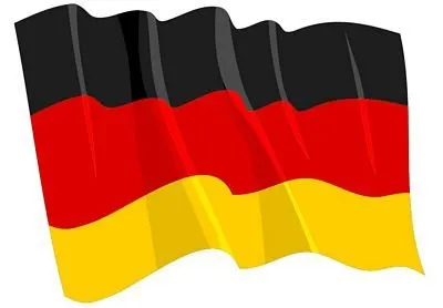 FahnenMax Autoaufkleber Sticker Fahne Deutschland wehend Flagge Aufkleber