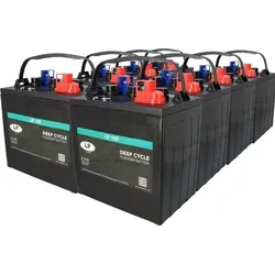 Landport LP 105 6V 225Ah Traktionsbatterie für Golf Carts - Hochleistungsfähige 6V Traktionsbatterie mit 225Ah, ideal für Elektrofahrzeuge wie Golf Carts. Robuste Bauweise für lange Lebensdauer und zuverlässige Energieversorgung.