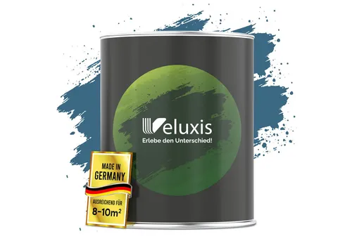 Veluxis® Edle Wandfarbe - Premium Innenfarbe mit hoher Deckkraft - Verleihen Sie Ihrem Raum mit der Veluxis Premium-Wandfarbe ein stilvolles Ambiente. Ideal für DIY-Projekte, tropfarm und emissionsarm – für ein angenehmes Wohnklima.