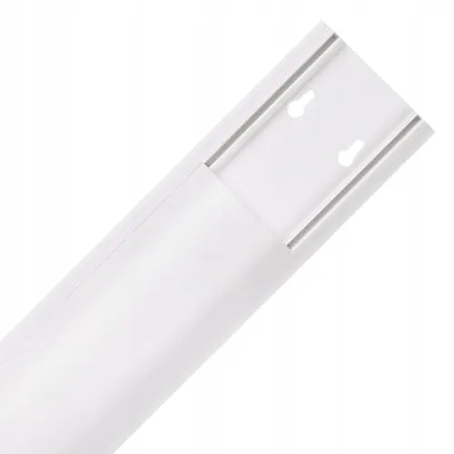 Hama Kabelkanal PVC Weiß 1000 x 70 x 21 mm – Flexibel und Robust - Kabelkanal mit überstreichbarer Oberfläche für individuelle Anpassung. Einfache Montage dank selbstklebender Rückseite und leichtes Verlegen. Ideal für eine ordentliche Kabelführung.