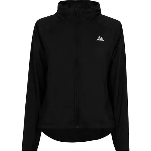 Damen Windbreaker Jacke - 1-Pack Schwarz XS - Funktionsjacke aus leichtem, atmungsaktivem Material, winddicht und wasserabweisend. Ideal für Outdoor-Aktivitäten mit verstellbarer Kapuze und reflektierenden Details für mehr Sicherheit.
