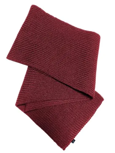 Blauer Peter Merino Strickschal in Perlfang-Optik - Strickschal aus nachhaltiger Merinowolle, mulesing-frei und schadstofffrei, ideal für umweltbewusste Modebewusste.