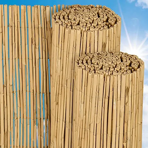 Sol Royal Schilfmatten Sichtschutz Zaun 100x300 cm – Wetterfester Sichtschutz für Balkon, Terrasse und Garten - Gartensichtschutz aus 100% natürlichem Schilfrohr, ideal für Wind- und Sonnenschutz. Robust und umweltfreundlich, sorgt für Stabilität und ein tropisches Ambiente.