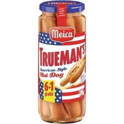 Meica Würstchen Trueman's American Style Hot Dog Aus Schweinefleisch (350 g)