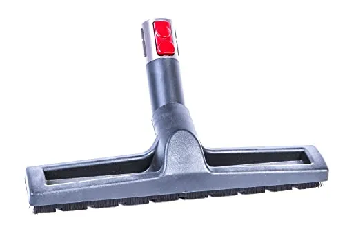 Hochwertige Glattbodendüse passend für Dyson V7, V8 und V10 - Mit Einschnitten in den Bürsten, damit Sie den Staub nicht vor sich herschieben