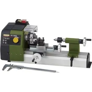 Proxxon Micromot FD 150 E - Drehmaschine für präzises Arbeiten, leicht und stabil mit Spindeldrehzahlen von 500