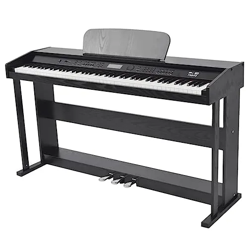 vidaXL Digital E-Piano 88 Tasten - Elektro Klavier mit 150 Sounds, ideal für Einsteiger und Fortgeschrittene, inkl. 3 Pedale und Kopfhörerbuchse