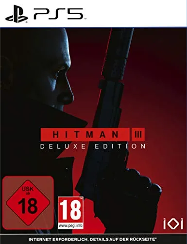 HITMAN 3 Deluxe Edition für PS5 & VR - Spiele für PlayStation 5: Erlebe ein spannendes Abenteuer mit Agent 47, inklusive Eskalationsverträgen, exklusiven Anzügen und einem digitalen Soundtrack!