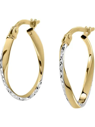 Christ Paar Creolen Damen-Creolen 585er Gelbgold - Klassische Creolen aus 585er Gelbgold, polierte Oberfläche, ideal als Geschenk in edler Verpackung, perfekt für jeden Anlass.