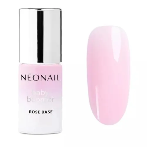 NÉONAIL UV Nagellack - Base Coat Gel UV - Baby Boomer Rose - 7,2 ml - Unterlack Für Nägel - Lack - Gel Nägel