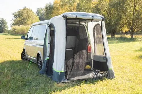 Reimo Upgrade Premium Heckzelt für VW T5/T6, 200x195cm - Vorzelte für VW T5/T6, hochwertiges und wetterfestes Material für optimalen Schutz und zusätzlichen Wohnraum im Freien.