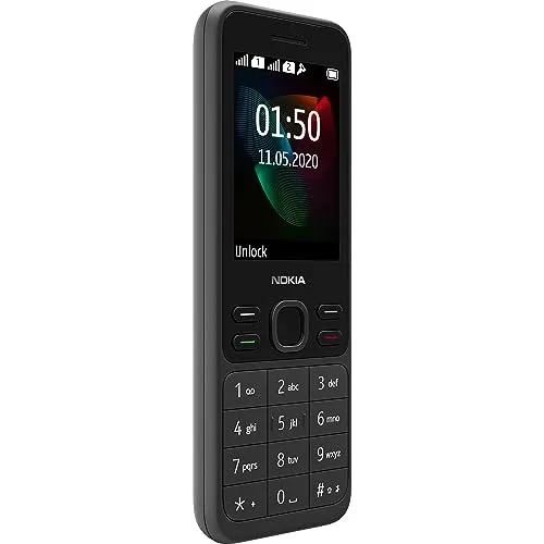 Nokia 150 Version 2020 - Simlockfreies Dual-SIM Feature Phone, 2,4 Zoll Display und erweiterbarer Speicher bis 32 GB
