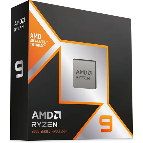 AMD Ryzen 9 9950X3D - Hochleistungsprozessor mit 16 Kernen - Prozessoren mit 16 Kernen und bis zu 5,7 GHz Boost-Takt, ideal für Gaming und kreative Anwendungen. Unterstützt DDR5-Speicher und PCIe 5.0 für blitzschnelle Datenübertragungsraten.