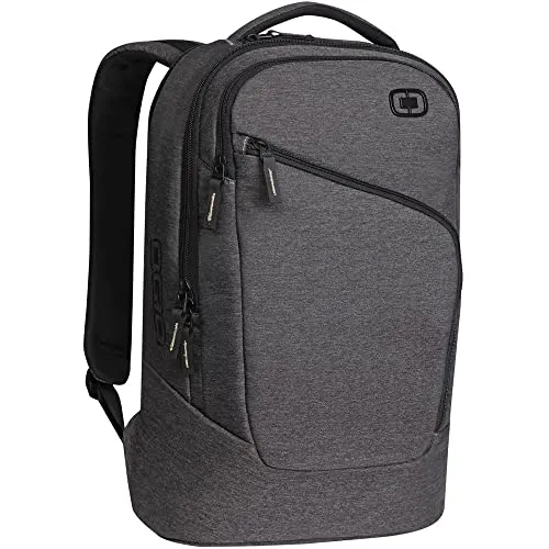 OGIO RUCKSACK NEWT 15 DUNKEL STATISCH - Stylischer Rucksack für Schule und Freizeit, mit 15 cm Tiefe und in edlem Graphit, ideal für alle, die Funktionalität und Design schätzen.