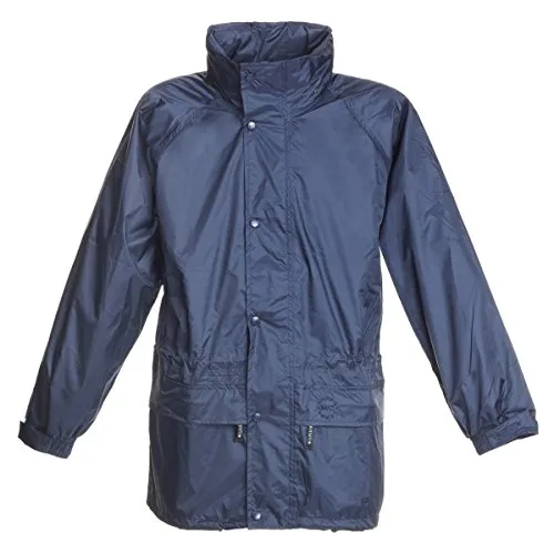 BMS Regenjacke Challenge of Rain, Marine, Größe 5XL - Funktionsjacke von BMS - 100% wasserdicht mit atmungsaktiver Unterarbelüftung, ideal für Outdoor-Aktivitäten und schützt zuverlässig bei jedem Wetter.