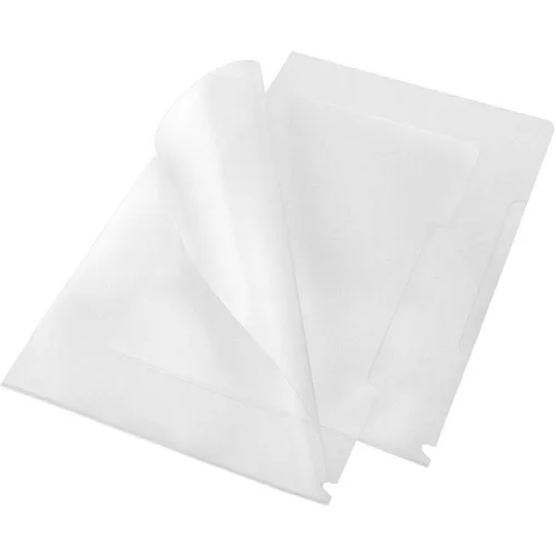 EICHNER Sichthüllen DIN A4 transparent genarbt 0,18 mm - 100 Stück - Prospekt- & Sichthüllen, langlebige und robuste Sichttaschen für optimalen Schutz Ihrer Dokumente