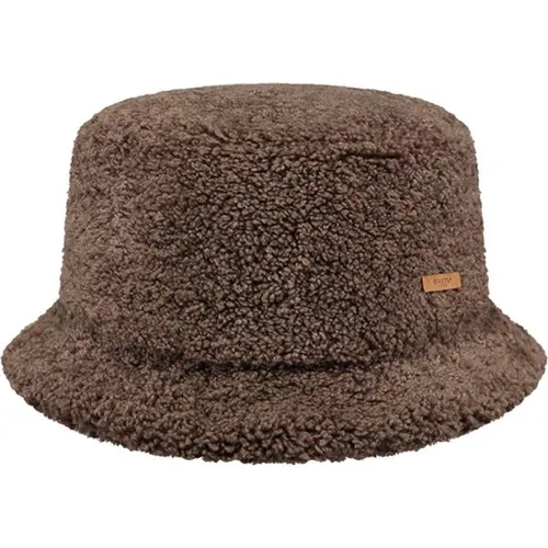 Barts Damen Wintermütze Fischerhut Teddybuck Hat – Kuscheliger Plüsch für kalte Tage - Fischerhüte für Damen, aus weichem Plüsch mit verstellbarem Riemen für optimalen Tragekomfort und warme Ohren.