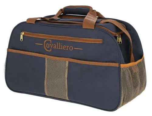 Kerbl Covalliero Milano Putztasche - Pferdebürsten aus schmutzabweisendem, pflegeleichtem Material mit abnehmbarem Umhängegurt und stabiler Innenaufteilung für optimalen Stauraum.