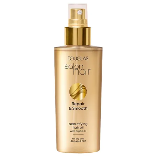 Douglas Collection Salon Hair Repair & Smooth Beautifying Hair Oil - Haartherapien, -öle & -schutz, revitalisierendes Öl für geschmeidiges und glänzendes Haar, ideal zur Reparatur von strapaziertem Haar.