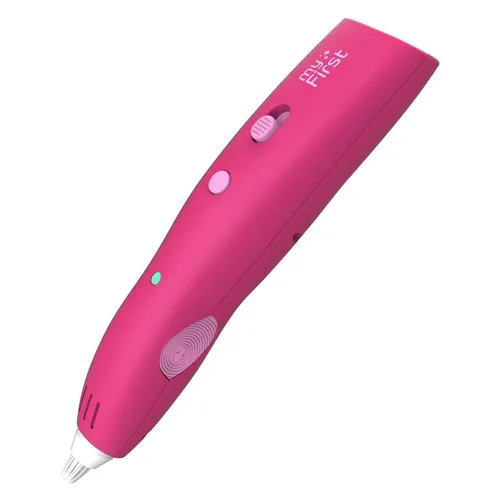 myFirst 3D Pen Make 3D-Stift, Pink - Fahrradhelme - Kreatives Zeichnen für Kinder mit sicherer, geringer Hitzeentwicklung und schnellem Trocknen. Ideal für junge Künstler, kabellos und umweltfreundlich.