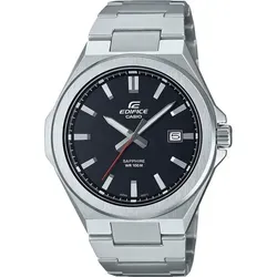 Casio Edifice Herrenuhr EFB-108D-1AVUEF - Elegante Edelstahluhr mit Saphirglas - Herrenuhren mit stilvollem Edelstahlarmband und Saphirglas, wasserdicht bis 10 Bar - ideal für jeden Anlass und perfekten Tragekomfort.